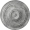 Ekena Millwork Small Classic Ceiling Medallion (Canopies up to 10"), 40 1/4"OD x 3 1/8"P, Ultra Pure White Crackle CM40CLUWC - alternate 1